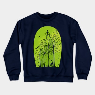 How to live - upward Crewneck Sweatshirt